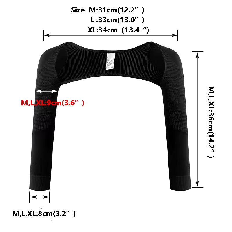 Arm Slimming Back Posture Corrector Sleeves
