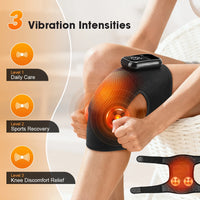 Electric Shoulder Massager Heating Vibration Massage Belt Hot Compress