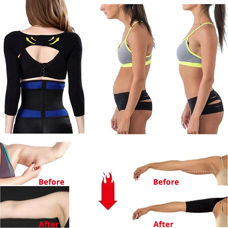 Arm Slimming Back Posture Corrector Sleeves