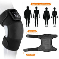 Electric Shoulder Massager Heating Vibration Massage Belt Hot Compress